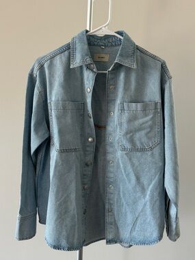 NWOT DL1961 Light Blue Denim Shirt Jacket